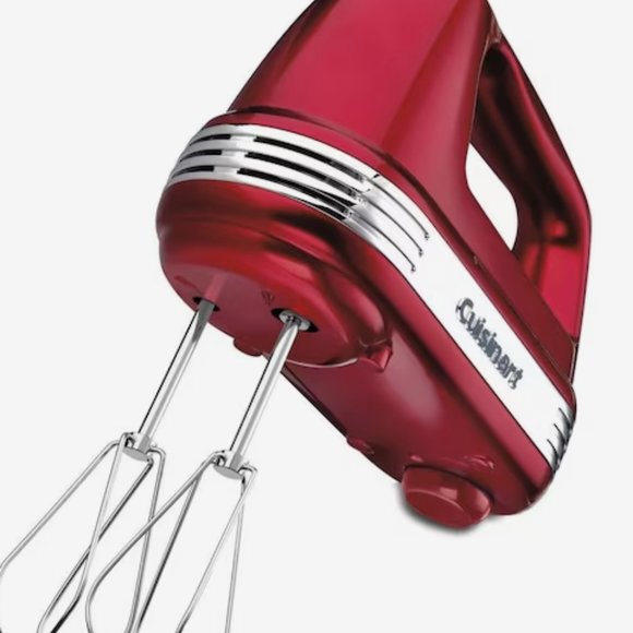 Cuisinart HM-3 Power Advantage 3-Speed Hand Mixer (red) - Picture 1 of 2